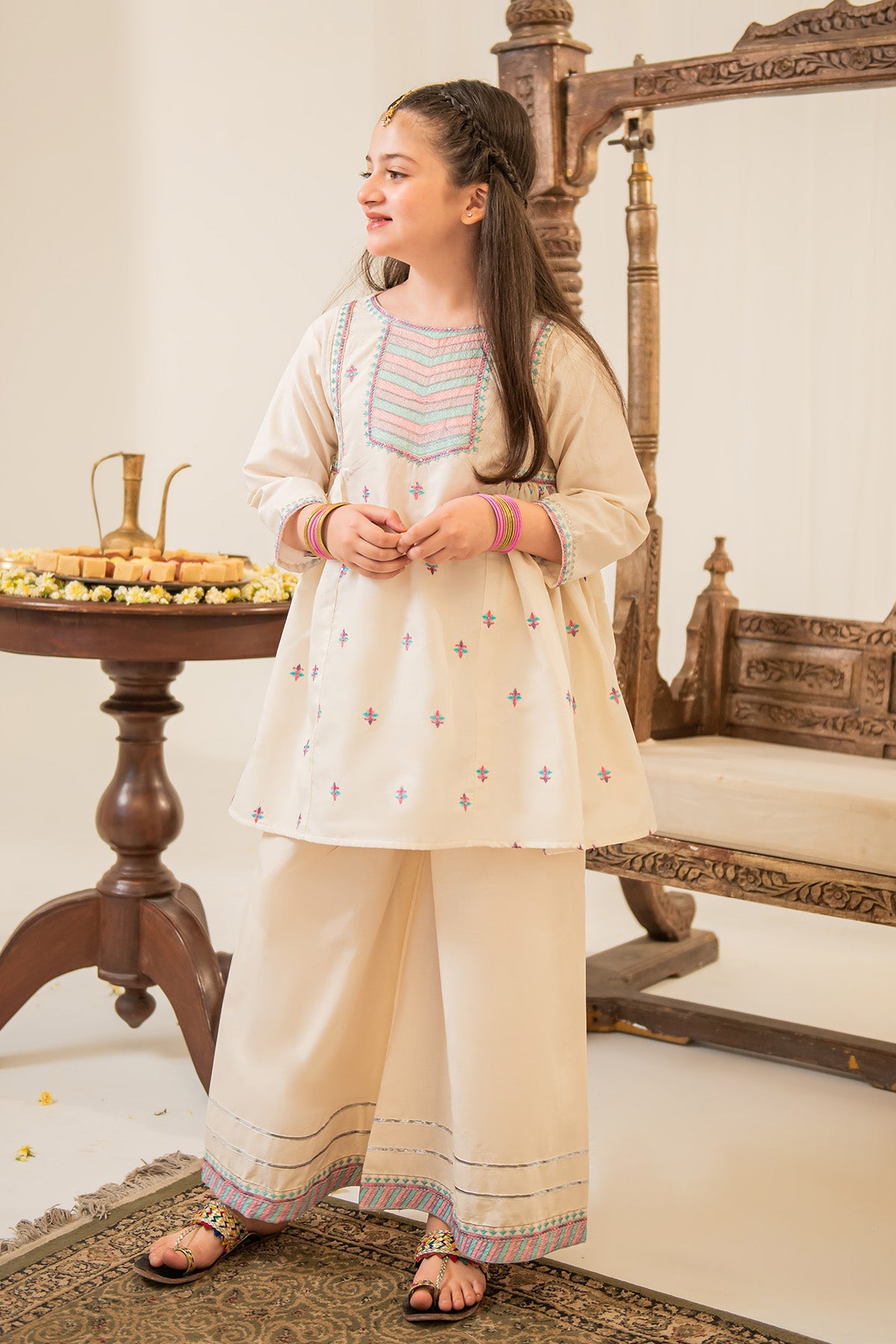 Girls Eastern Wear- Lawn